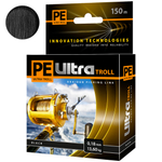 Плетеный шнур рыболовный TROLL Dark Green 0,18mm 150m