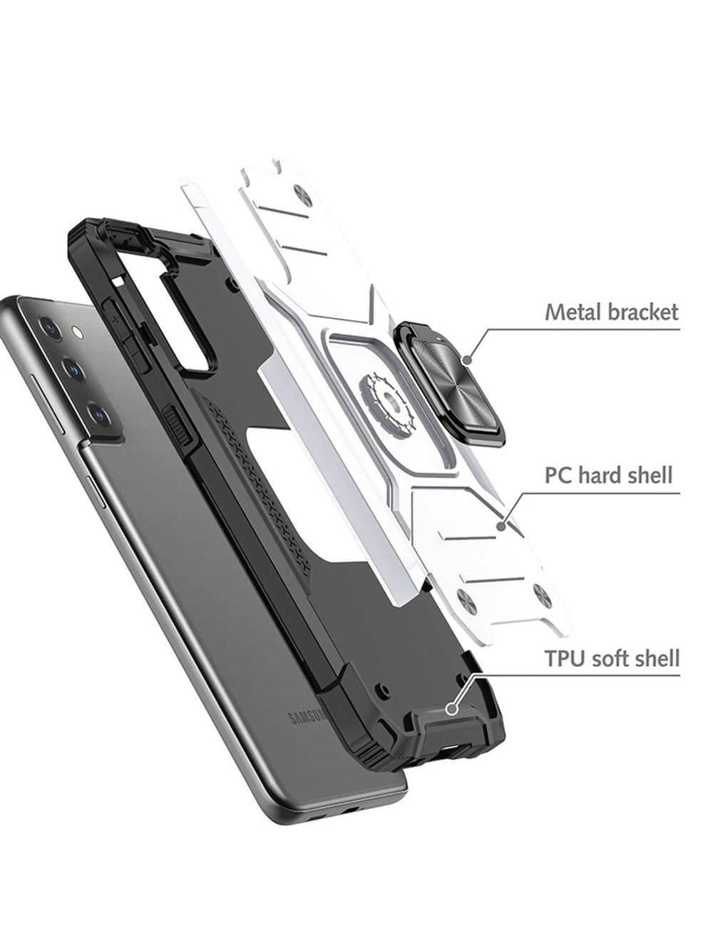 Противоударный чехол Legion Case для Samsung Galaxy S22