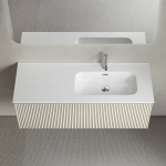 Тумба с раковиной Sancos Snob R 1.0 SNR1.0120LCE/SNR1.0120RCE Beige Soft