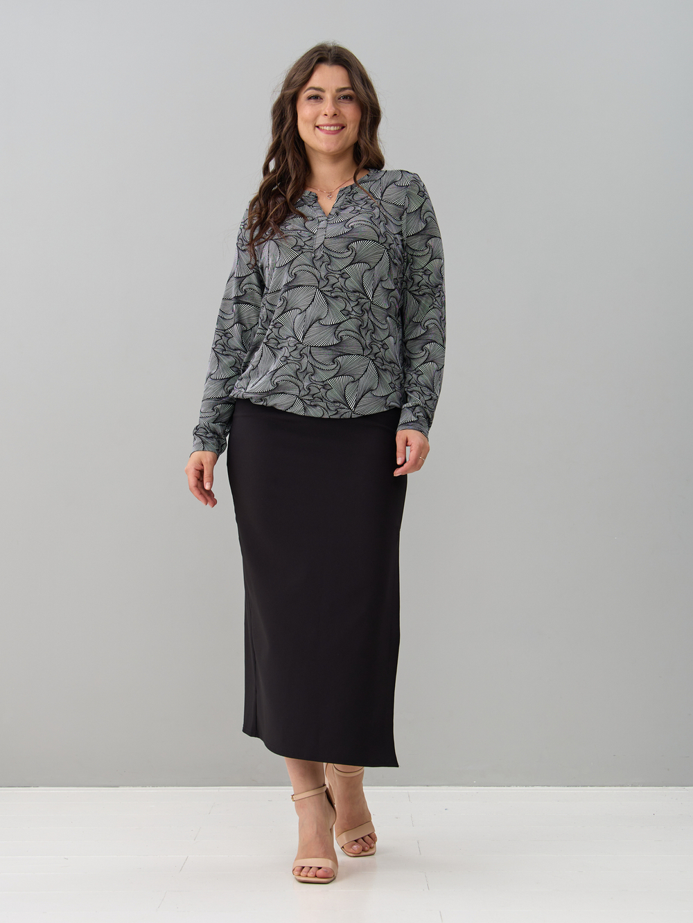 Блузка БЛв-166/ракушки