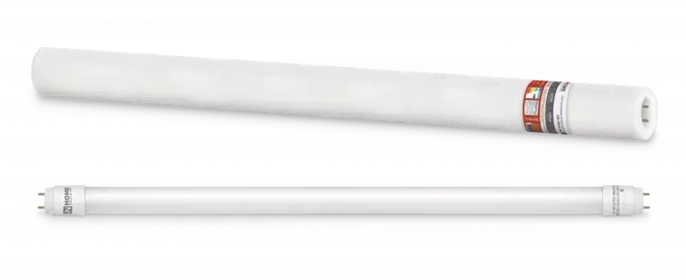 Лампа сд LED-T8R-М-PRO 15Вт 230В G13R 4000К БЕЛЫЙ 1500Лм 600мм матов.повор.IN HOME
