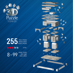 Пазл 3D Ravensburger Iconics 080299 Триумфальная арка с LED-подсветкой 255 элементов 080299 — фото 7