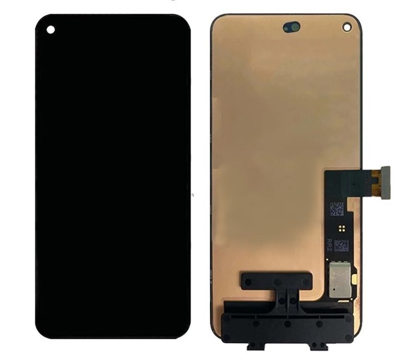 Дисплей для Google Pixel 5 в сборе с тачскрином черный
