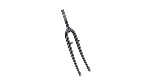 Вилка 28" 1"х164 мм резьбовая стальная, жестк. V-brake