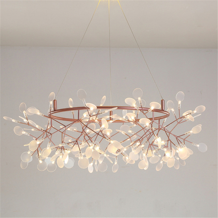 Pendant design lamp  Heracleum  Big O by Moooi (Brass,  D105)