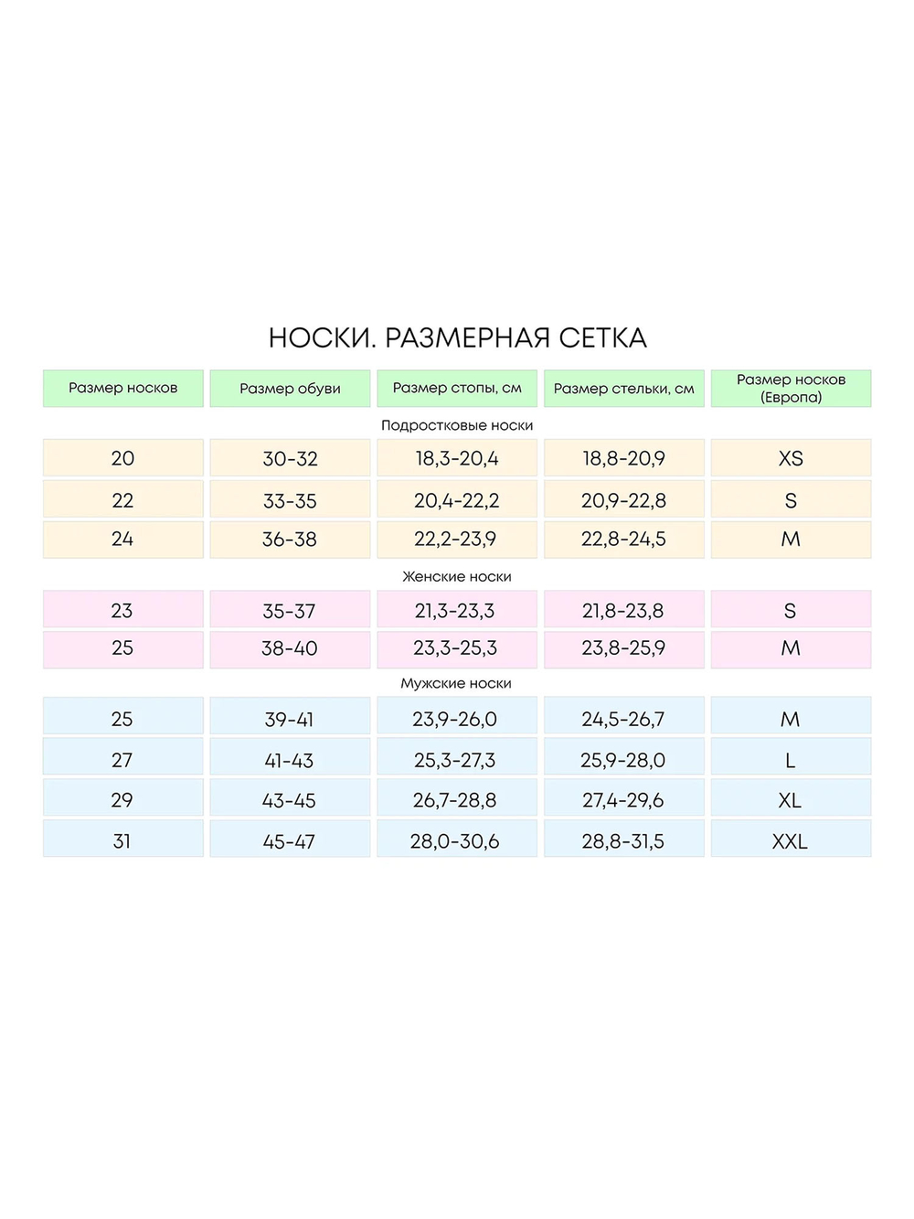 Носки подростковые (махровые)