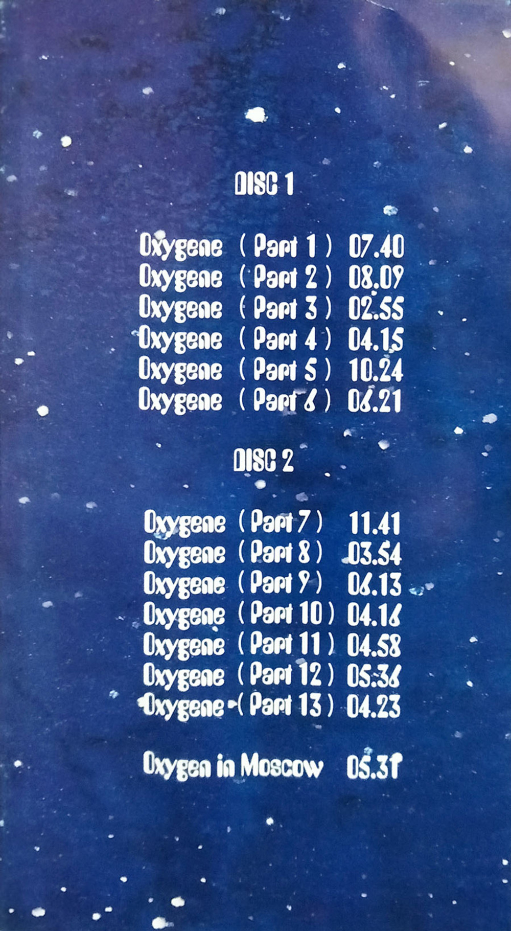 Jean Michel Jarre / Complete Oxygene (Limited Edition)(2CD)