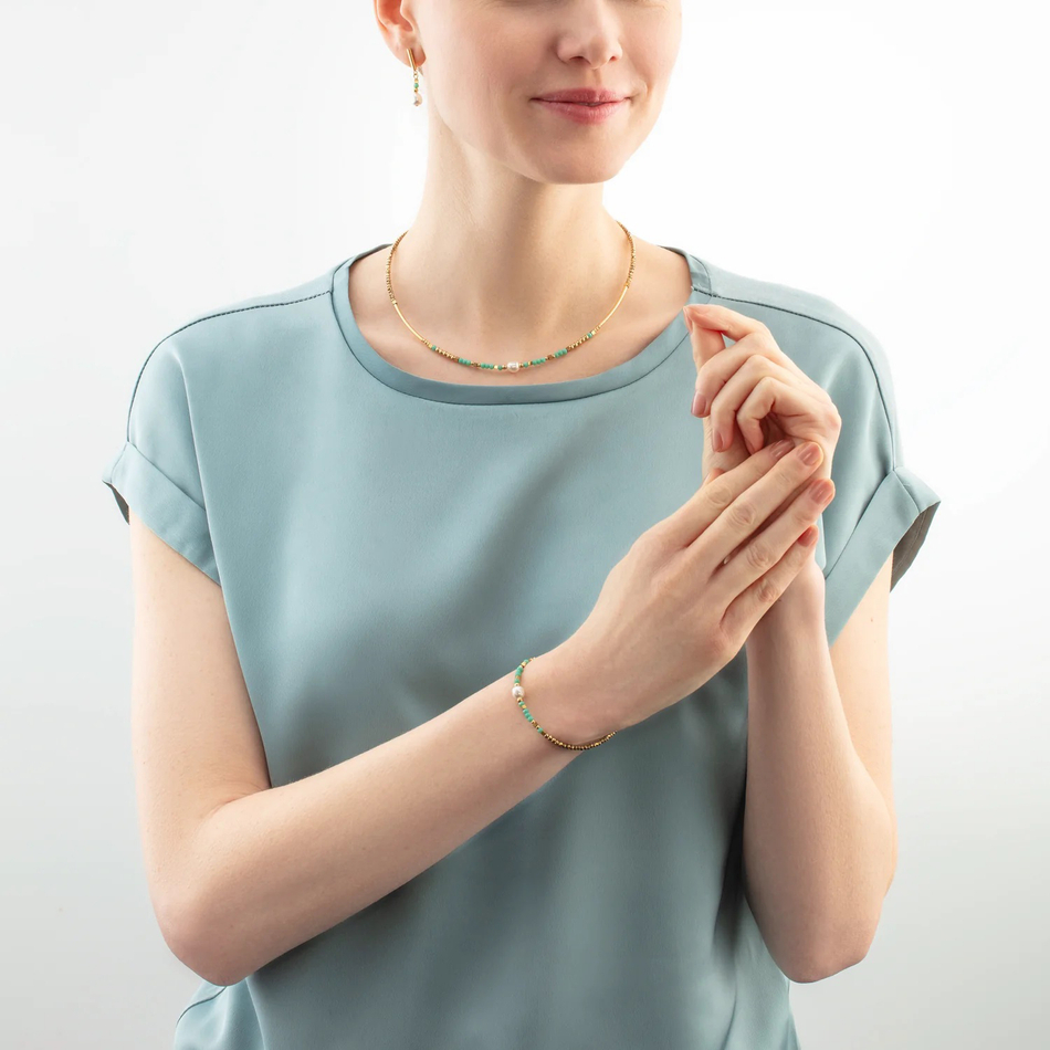 Колье Coeur de Lion Mint Green 4358/10-0522
