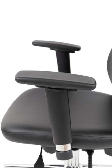 Офисное кресло Chairman 500LUX Россия экокожа черный