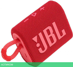 Беспроводная колонка JBL Go 3 красный (JBLGO3RED)