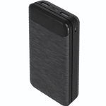 ЗУ Power Bank Walker WB-525, 20000 mAh, Li-Pol, 2.1A вх/вых, USBx2, microUSB, Type-C, пластик, Черны