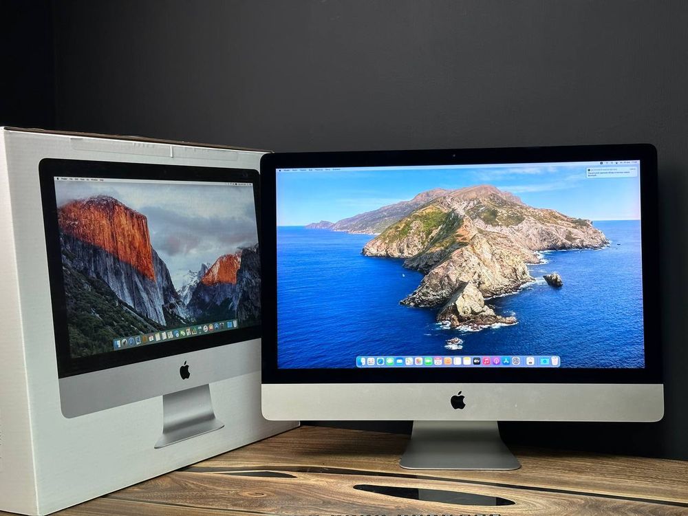 27" Моноблок Apple iMac 27 2014 (5120x2880, Intel Core i5-4690, RAM 8ГБ, SSD 128ГБ + HDD 1ТБ, AMD Radeon R9 M290X, MacOS)