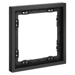 Рамка пластиковая VOLTUM S70 на 1 пост, (графит)
