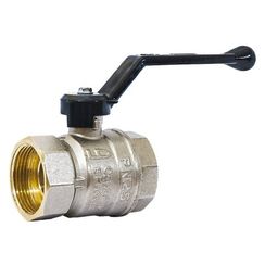 Кран шаровой латунный LD Pride 47.25.B-B.Р Ду 25 Ру 40 вн-вн, (рычаг)