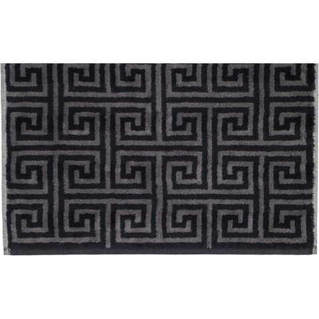 Полотенце 50х100 Cawo Noblesse Elegance Allover 1088 97 черно-серое