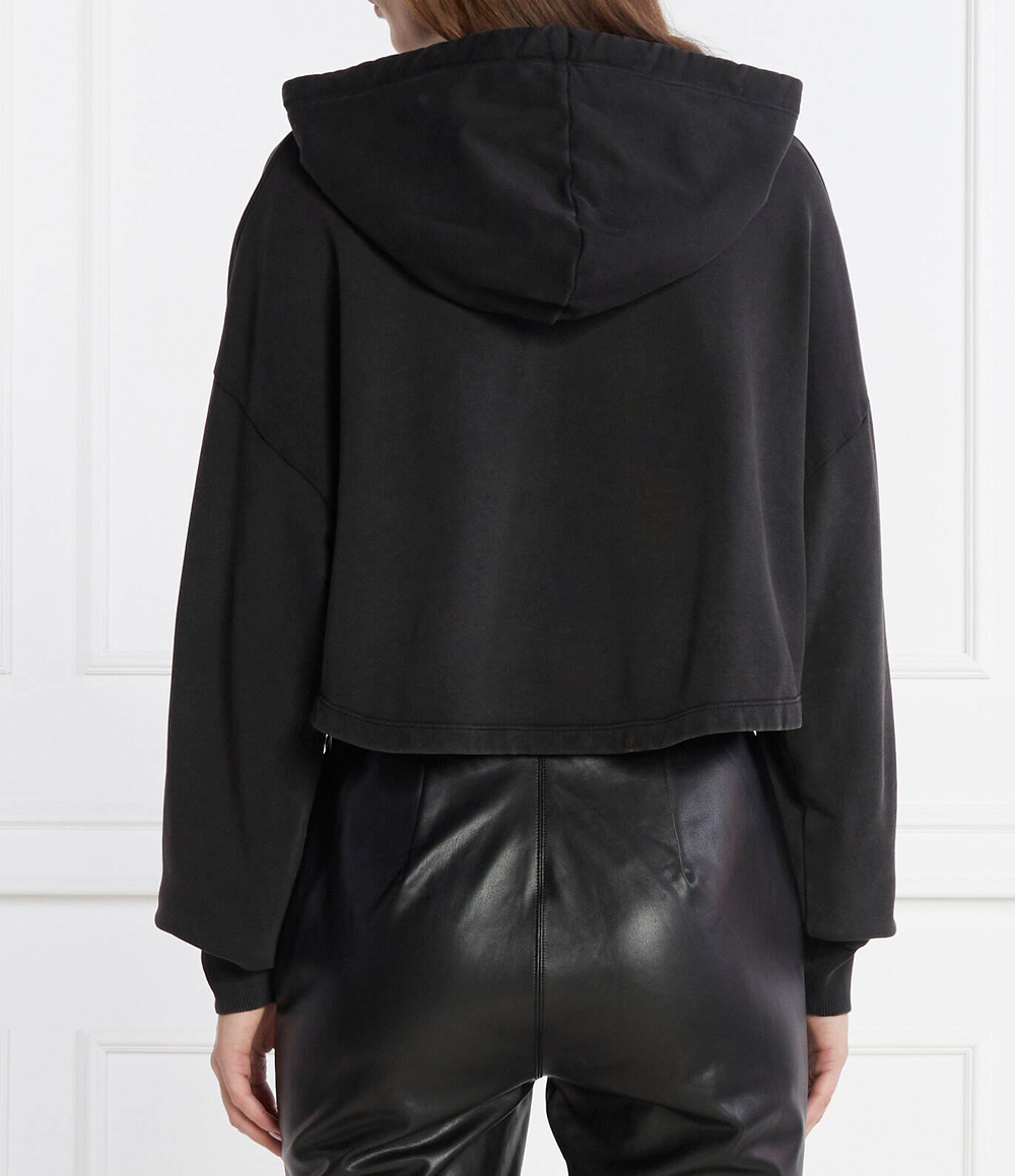 Худи VINTAGE FLAME HOODIE Tommy Jeans - черный(DW0DW16417)