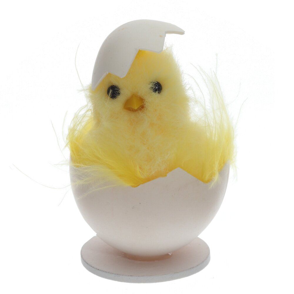 GAEM Фигурка декоративная "Цыпленок" (блок 12шт), L5 W5 H7,5 см, 3в.