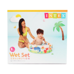 Бассейн надувной круглый 61*22 см Животные 3-Ring 1692820 (Intex )