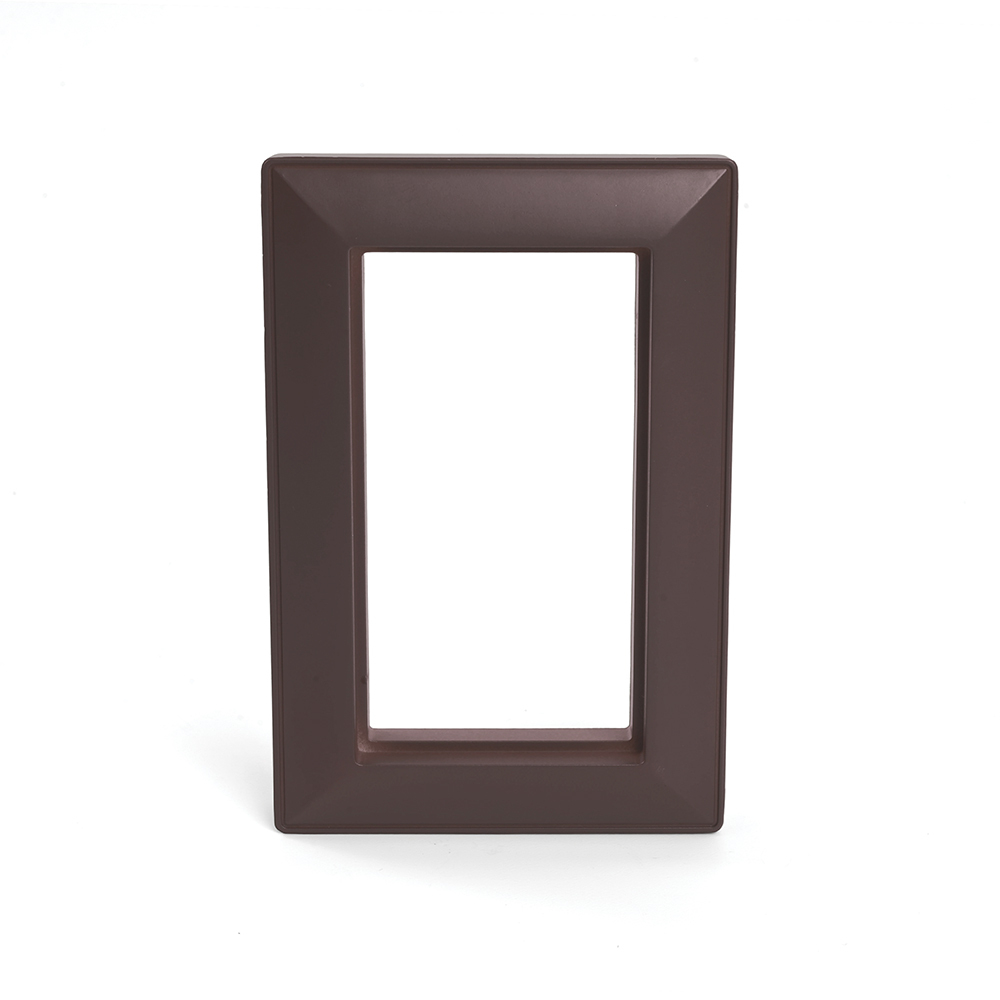 Рамка 2-местная (без перемычки), пластик, STEKKER, PFR00-7012-04, серия Катрин, шоколад 50047