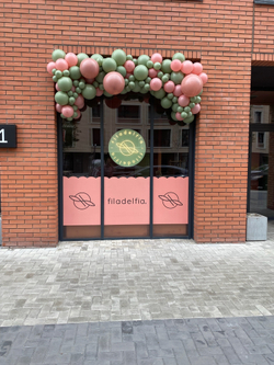 Разнокалиберная гирлянда