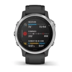Смарт-часы Garmin Fenix 6s, серебристый, 010-02159-01