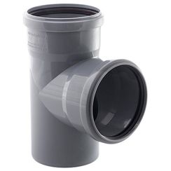 Тройник сер 110/110х87 ВК, РТП (32)