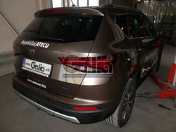 Фаркоп оцинкованный Galia S119C для Skoda Karoq 2018-, Seat Ateca 2016-(паспорт и сертификат в комплекте)(без электрики)