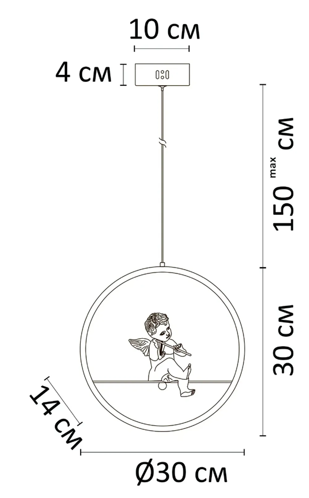 Подвесной светильник Arte Lamp PARADISE