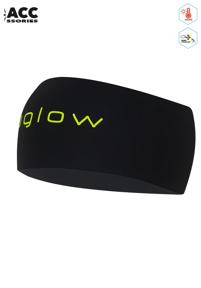 ПОВЯЗКА RUN HEADBAND | BLACK YELLOW