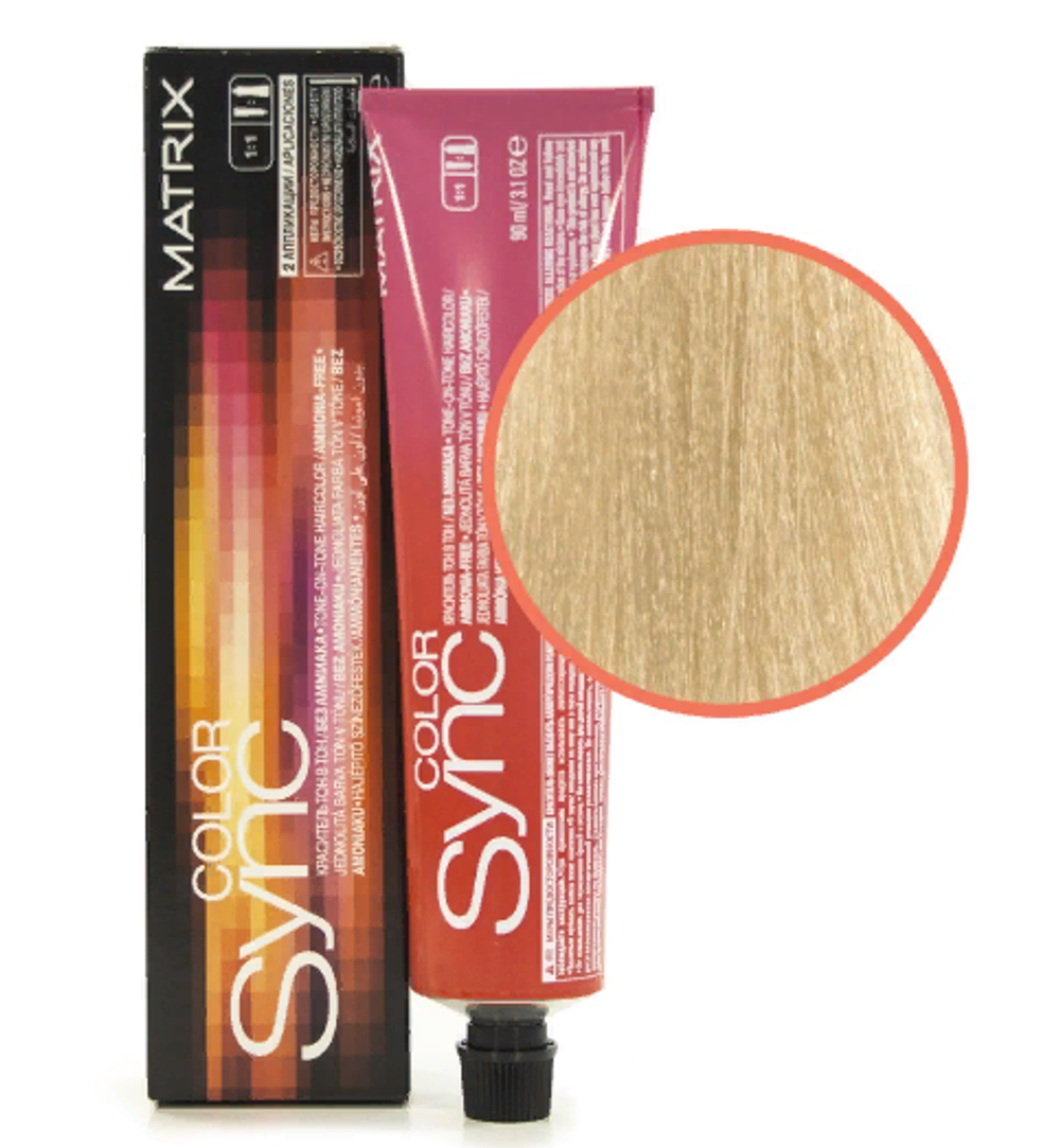 Matrix Крем-краска без аммиака Color Sync, SPN, Пастельный нейтральный, 90 мл