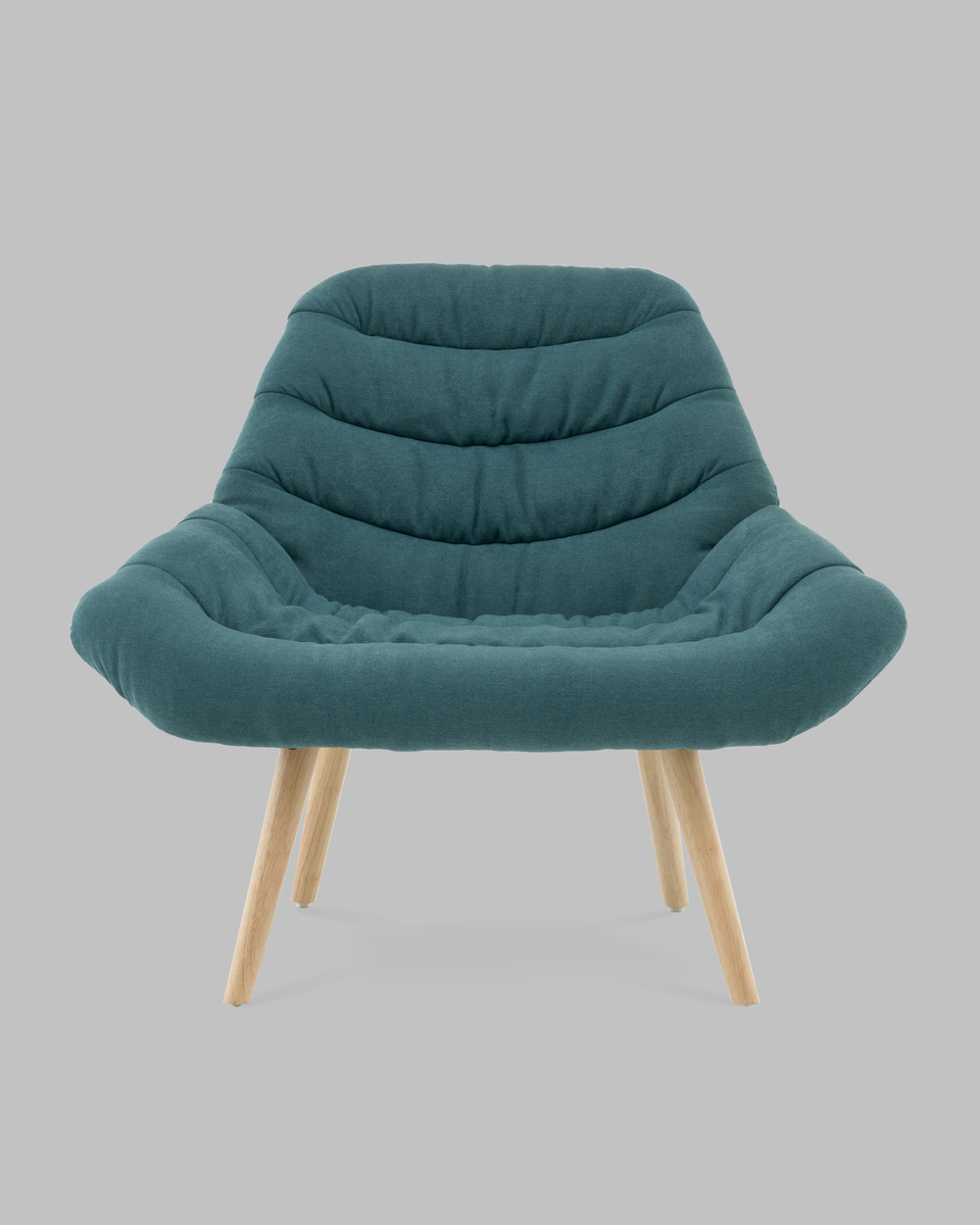 Кресло Олби Страйпс тёмно-бирюзовый