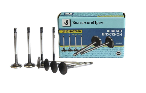 Клапан двс ВАЗ 2112 впускной 8шт ВолгаАвтопром