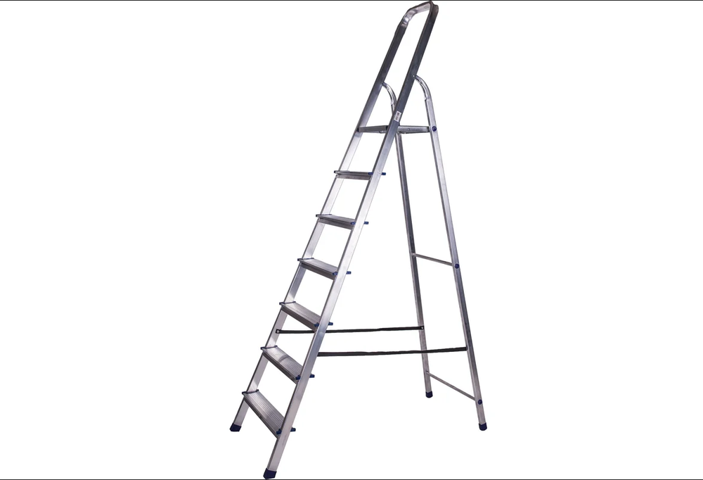 Стремянка оцинкованная 07 ступеней