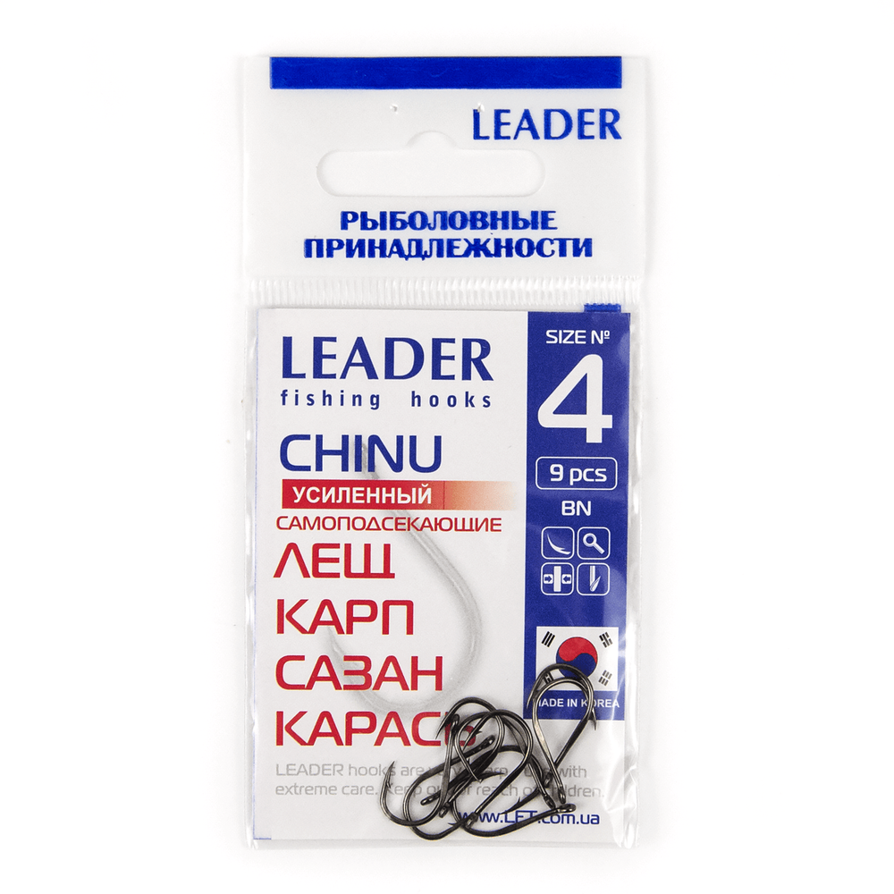 Крючок Leader Chinu