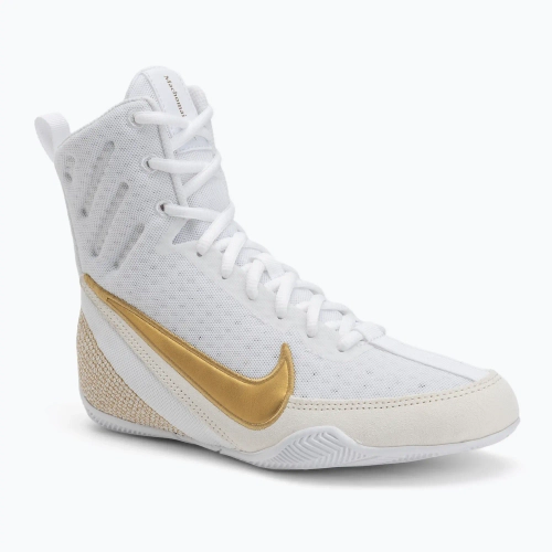 Боксёрки Nike Machomai 3 white/metallic gold