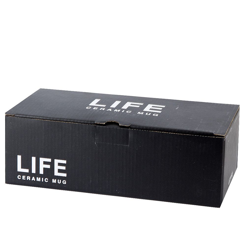 Чашка с блюдцем и ложкой "Голубика" v=240мл. (подарочная упаковка)