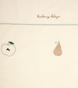 Детское постельное белье Fruit от Luxberry вышивка