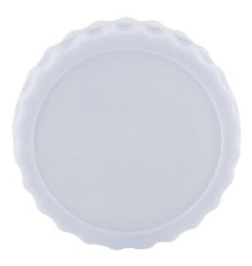 Губка для обуви бесцветная, круглая