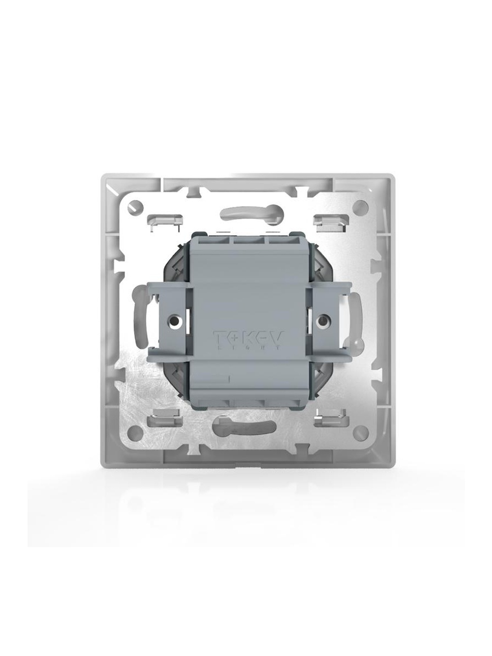 Выключатель 1-кл. СП AVA 10А IP20 в сборе бел. TOKOV ELECTRIC TKL-AV-V1F-C01