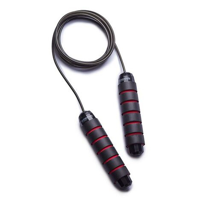 Скакалка ULTIMATUM BOXING с утяжелителями BLK/RD