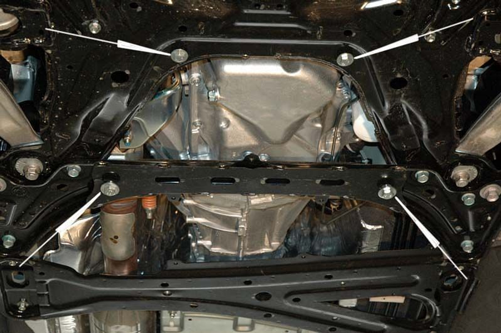 Защита картера двигателя, КПП (2 мм, сталь) для Mazda MX-5 2005-2015 (V = 2) Sheriff.12.1442
