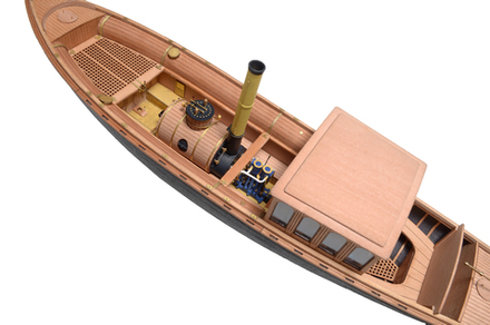 Imperial steamboat "Dagmar" 1:48