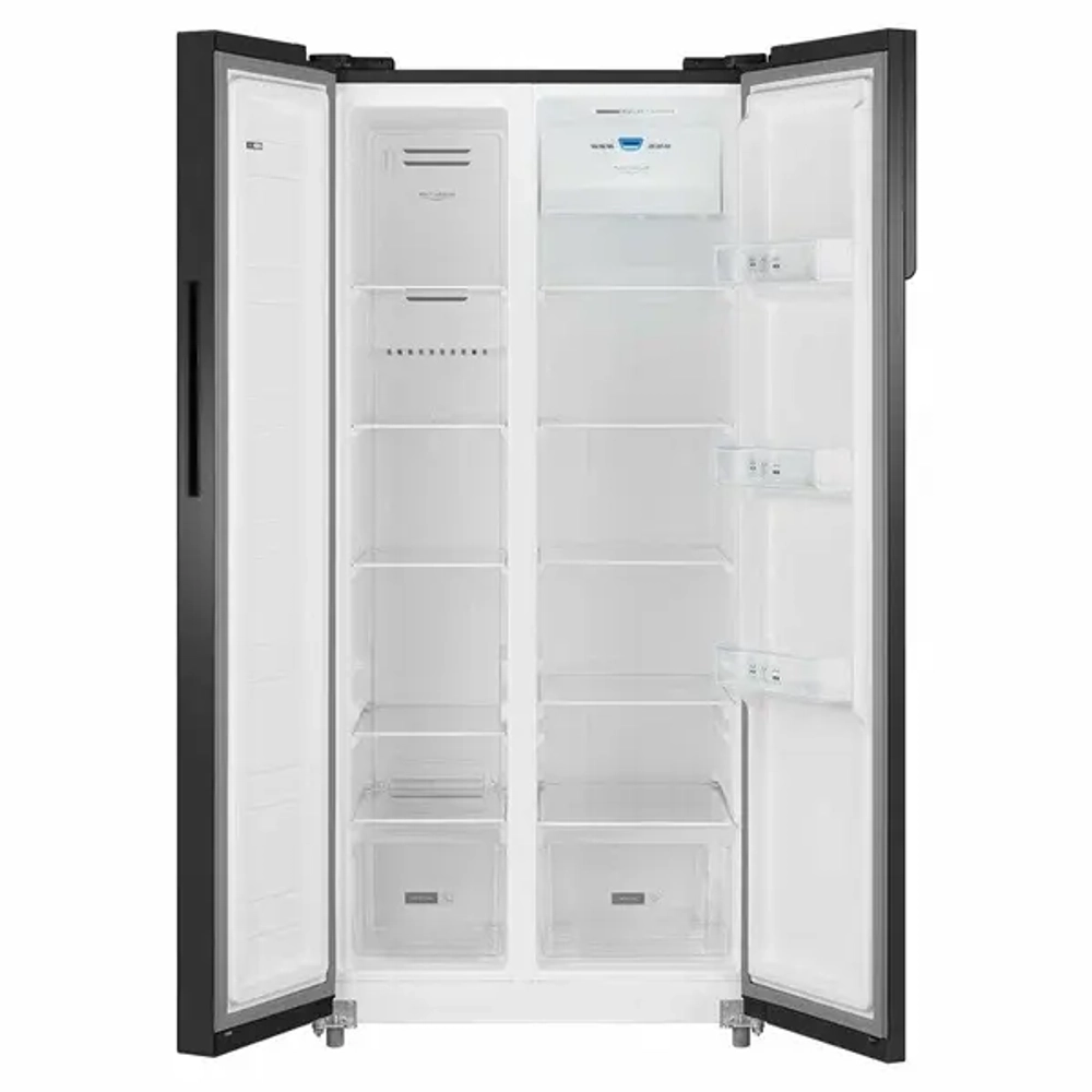 Холодильник (Side-by-Side) Weissgauff WSBS 500 Inverter NoFrost Rock Glass (q)