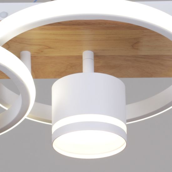 29560-0.3-2+2 WH+WOOD светильник потолочный