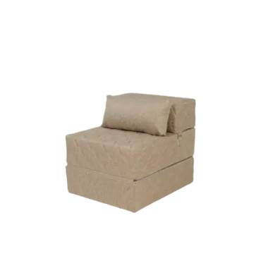 Бескаркасное кресло-кровать (трансформер) BuyDream (бежевый)