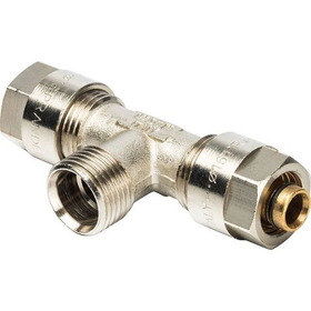 Обжимной тройник наружная резьба PRANDELLI 26 х 3/4*