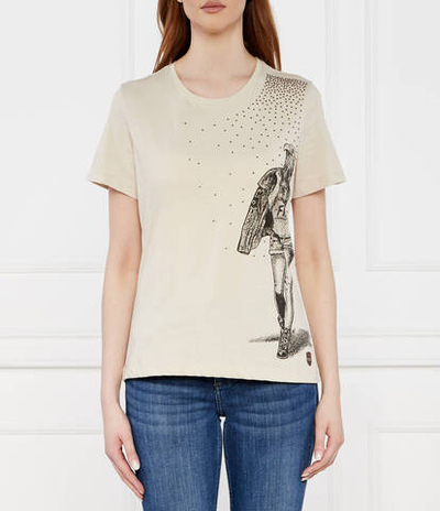 Футболка Aeronautica Militare - бежевый(TS2234DJ510)