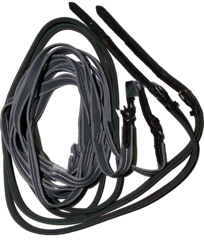 Вожжи с латексом 10м