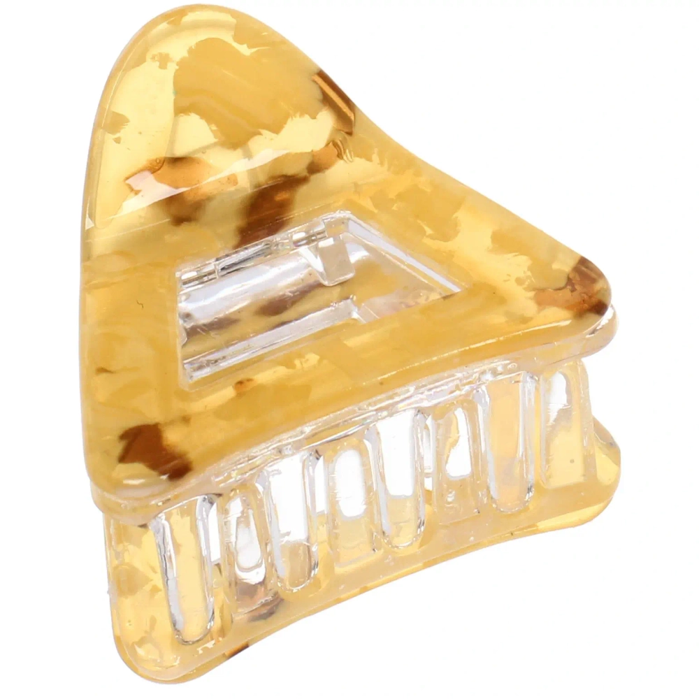 Заколка - краб для волос «AKS-EMPIRE», конус, цвет микс 6 цветов,3,5*3,5см