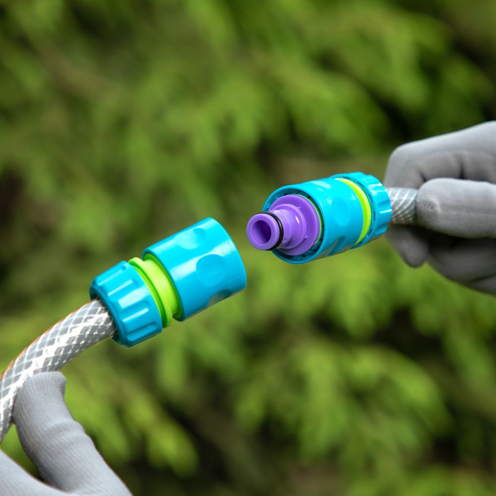 Переходник-Соединитель пластмассовый, штуцерный Palisad, 66465